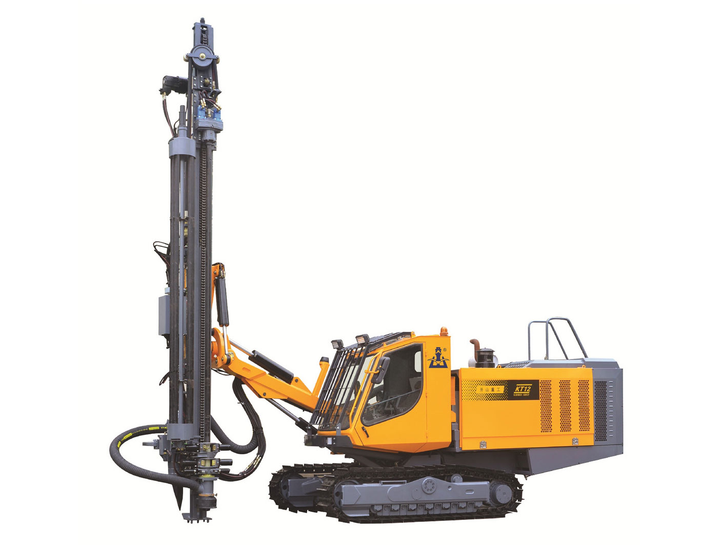開山牌KT12全自動帶駕駛室潛孔鉆車