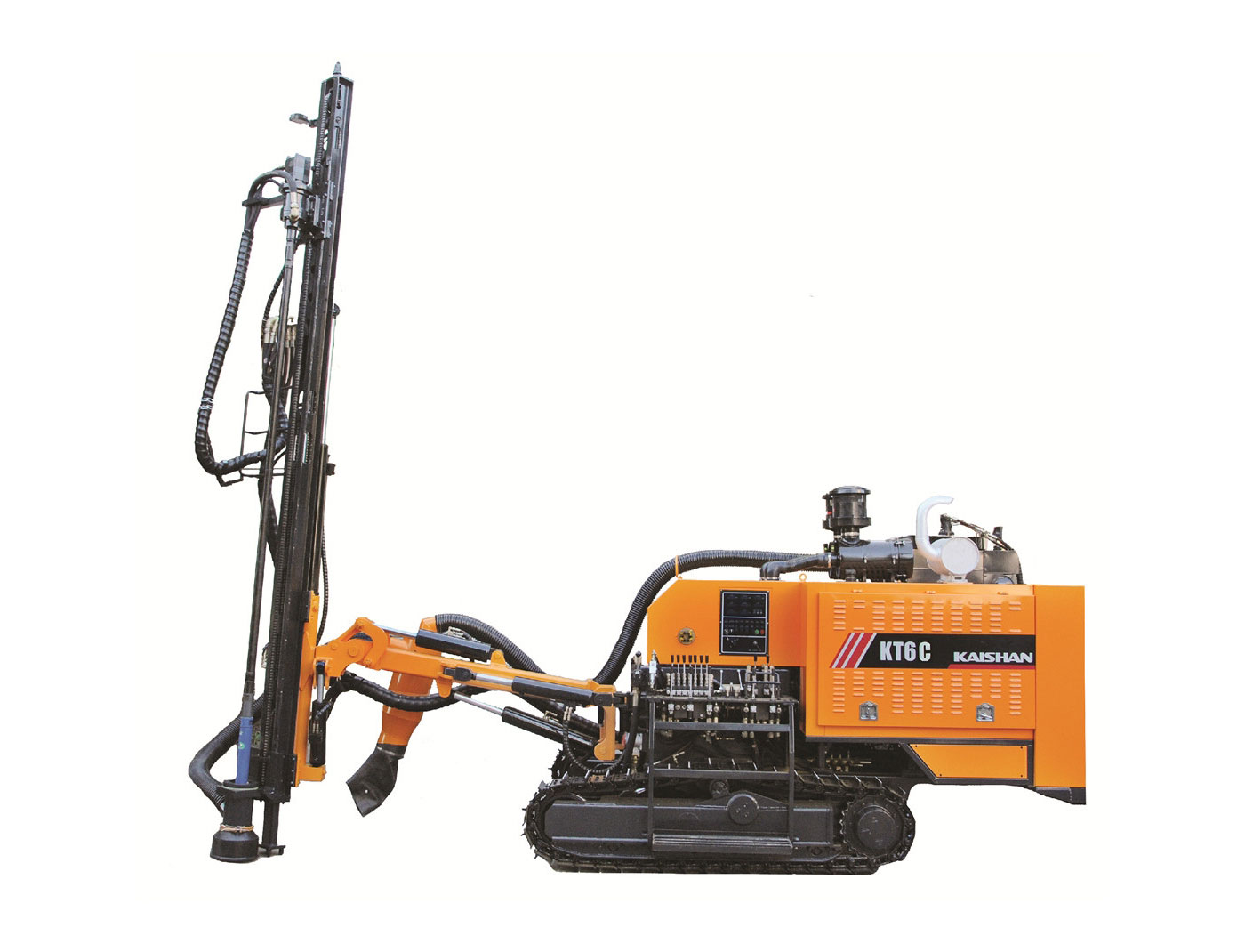 開山牌KT6C一體式潛孔鉆車